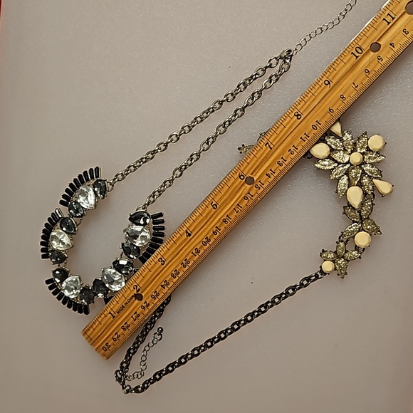 Lot of 7 statement necklaces crystals beads rhinestones all wearable bag#4 - Picture 7 of 13